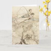 Greeting Card Karte (Gelbe Blume)