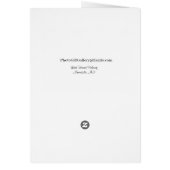 GREETING CARD: Lake Harriet Boats, Mpls, MN_Card (Hinten)