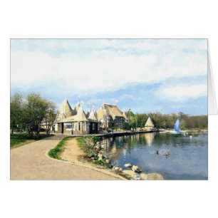 GREETING CARD: Lake Harriet, Mpls, MN_Card