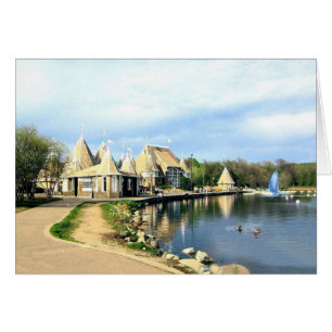GREETING CARD: Lake Harriet, Mpls, MN_Card
