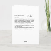 Greeting Card - Little Ohrfeige Karte (Rückseite)