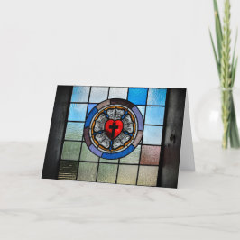 Greeting Card - Luther Rose Karte