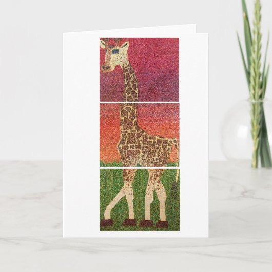 Greeting Card - Sahara Expression Karte (Vorderseite)