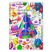 Greeting Card September, 4 Birthday (Vorne)