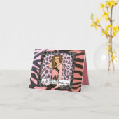 GREETING CARD. SO many men. So few who can afford Karte (Gelbe Blume)