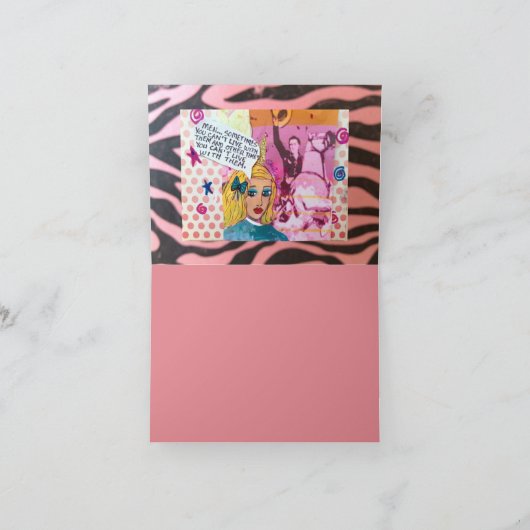 GREETING CARD. SO many men. So few who can afford Karte (Innenseite)