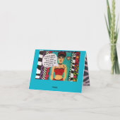 GREETING CARD. SO many men. So few who can afford Karte (Rückseite)