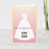Greeting Card Template Wedding Dankeskarte (Vorderseite)