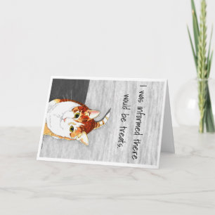 Greeting Card: Treats! Karte
