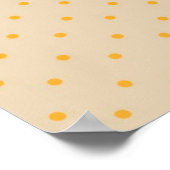 Greeting card with Easter egg symbol Poster (Ecke)