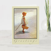 Greeting Card With I. Davidi Painting Karte (Vorderseite)