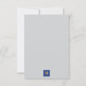 Greeting card with nature scene dankeskarte (Rückseite)