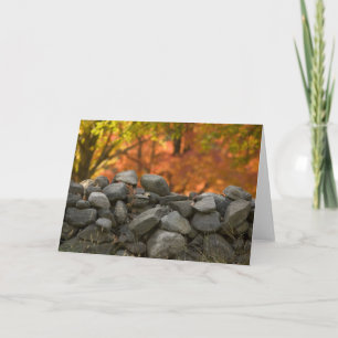 GREETING CARDS STONE WALL KARTE