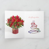 greeting christmas card karte (Innenseite)