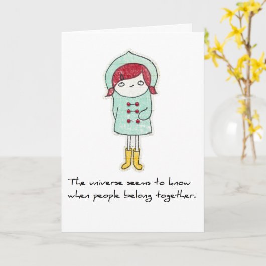 Greeting Karte (Gelbe Blume)