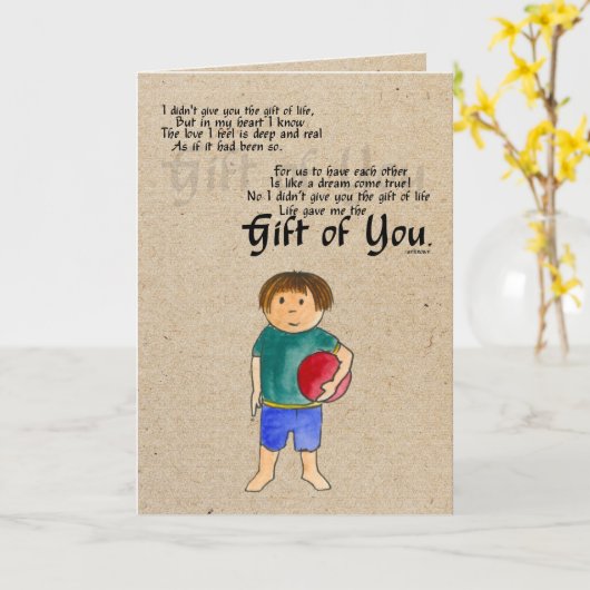 Greeting Karte (Gelbe Blume)