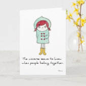 Greeting Karte (Gelbe Blume)