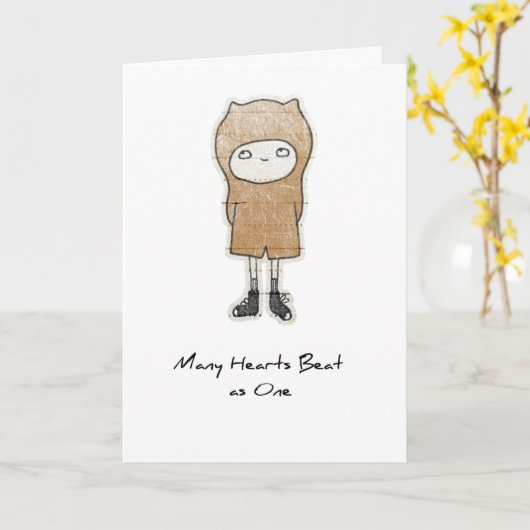 Greeting Karte (Gelbe Blume)