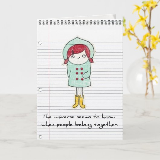 Greeting Karte (Gelbe Blume)