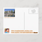 GREETING VON HOLLAND POSTKARTE (Rückseite)