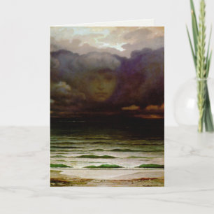 Greetingcard mit Elihu Vedder-Malerei Karte