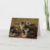 Greetingcard mit Henriette Ronner-Knip-Malerei Karte (Vorderseite)
