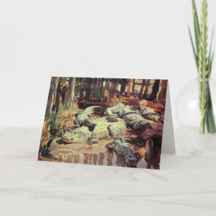 Greetingcard mit John Singer Sargent-Malen Karte
