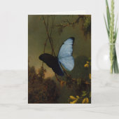 Greetingcard mit Malerei Martin Johnsons Heade Karte (Vorderseite)