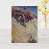 Greetingcard mit Winslow Homer-Malen Karte (Gelbe Blume)