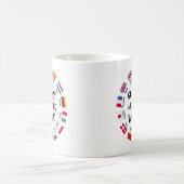 Greetings around the world, Hello in all languages Kaffeetasse (Mittel)