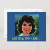 GREETINGS AUS CAMELOT POSTKARTE (Vorne/Hinten)