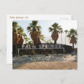 GREETINGS AUS DER DESERT #1 POSTCARD POSTKARTE (Vorne/Hinten)