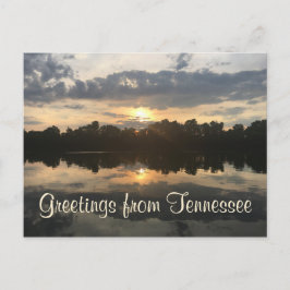 GREETINGS AUS TENNESSEER-Seeblick | Postkarte