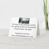 Greetings Card - Coney Island, NYC Karte (Rückseite)