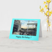 Greetings Card - Coney Island, NYC Karte (Gelbe Blume)