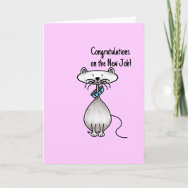 Greetings Card - Congratulations on the New Job Karte