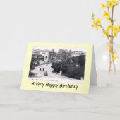 Greetings Card - Lyon, Frankreich (Gare Perrache) Karte (Gelbe Blume)