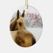 Greetings Foal der Saison Keramikornament (Rechts)