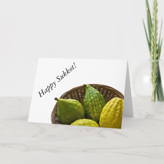 Greetings for Sukkot Karte (Vorderseite)