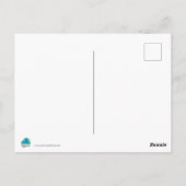 Greetings from a little seahorse postkarte (Rückseite)