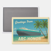 "Greetings From ARC Honor" Magnet (Vorderseite/Rückseite)