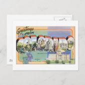 Greetings from Colorado Postkarte (Vorne/Hinten)