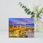Greetings From Dresden, Germany Postkarte (Stehend Vorderseite)