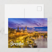 Greetings From Dresden, Germany Postkarte (Vorne/Hinten)