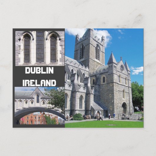 Greetings from Dublin, Irland Postkarte (Vorderseite)