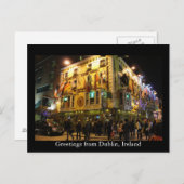 Greetings from Dublin, Irland Postkarte (Vorne/Hinten)