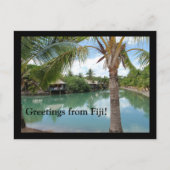 Greetings from Fiji Postkarte (Vorderseite)