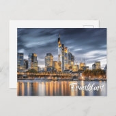 Greetings From Frankfurt, Germany Postkarte (Vorne/Hinten)