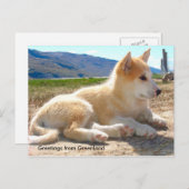 Greetings from Greenland 12 Postkarte (Vorne/Hinten)