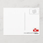 Greetings from Greenland 12 Postkarte (Rückseite)